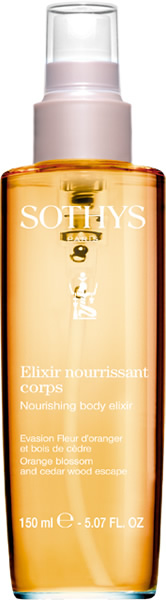 Sothys Насыщенный эликсир для тела с апельсином и кедром, 150 мл 