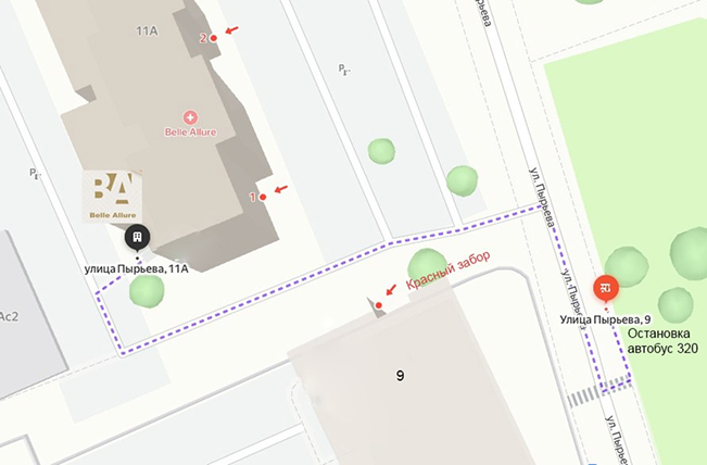 Схема проезда 2