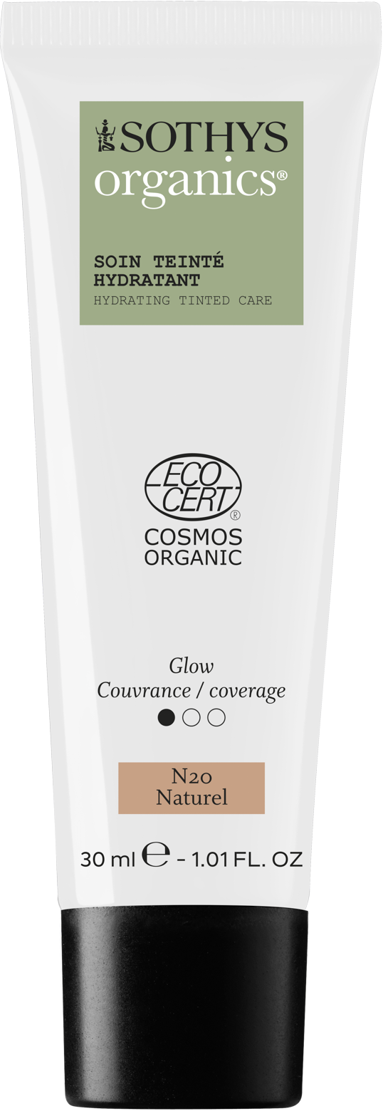 Sothys Organics™ Hydrating Tinted Care - N20 / УВЛАЖНЯЮЩИЙ КРЕМ SOTHYS ORGANICS™ С ЛЕГКИМ ТОНИРУЮЩИМ ЭФФЕКТОМ N20 