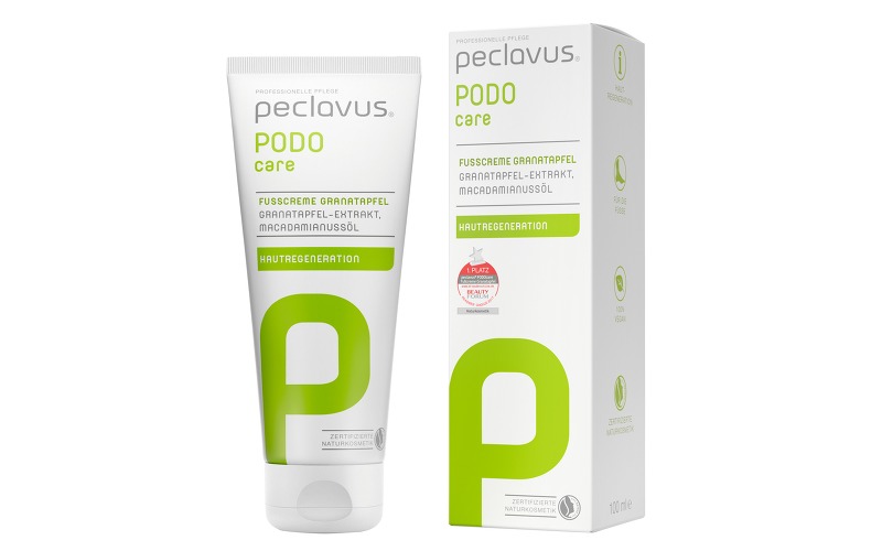 Peclavus Fußcreme Granatapfel (Крем для ног с экстрактом граната), 100 мл 