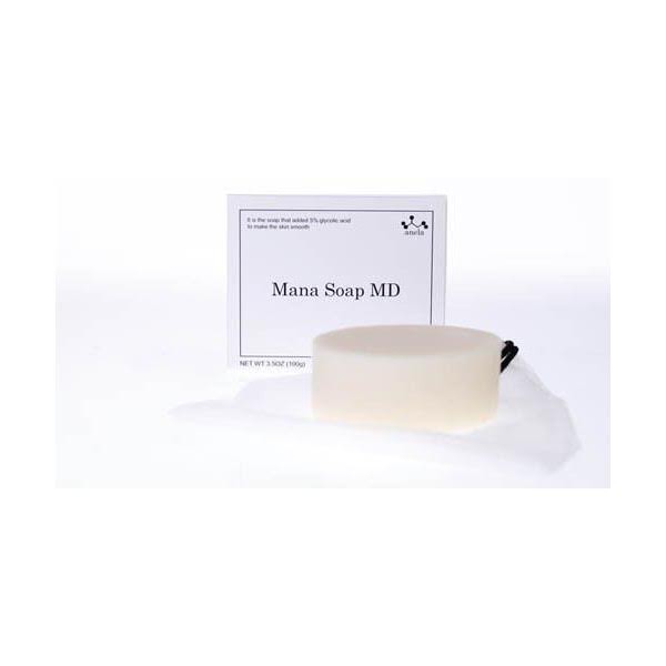 GHC Placental Cosmetic Мыло с гликолевой кислотой 5% / Anela Mana Soap MD (5% glycolic acid) 100 г