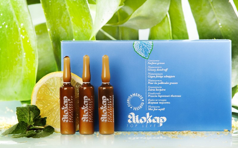 Eliokap Top Level Фитоэссенция для лечения себореи - жирной перхоти (ампула), 4 мл