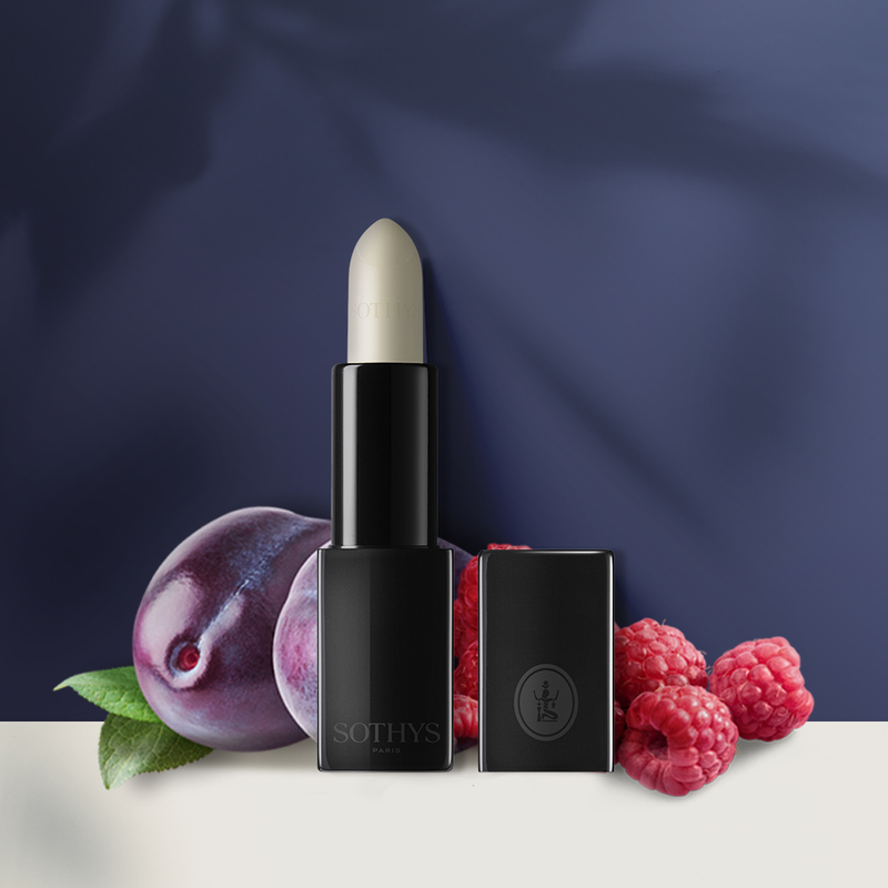 NOURISHING LIP BALM PLUM - RASPERBERRY / Питательный бальзам для губ "Слива-Малина" 