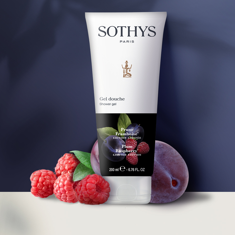 SHOWER GEL PLUM RASPERBERRY / Гель для душа "Слива-Малина"