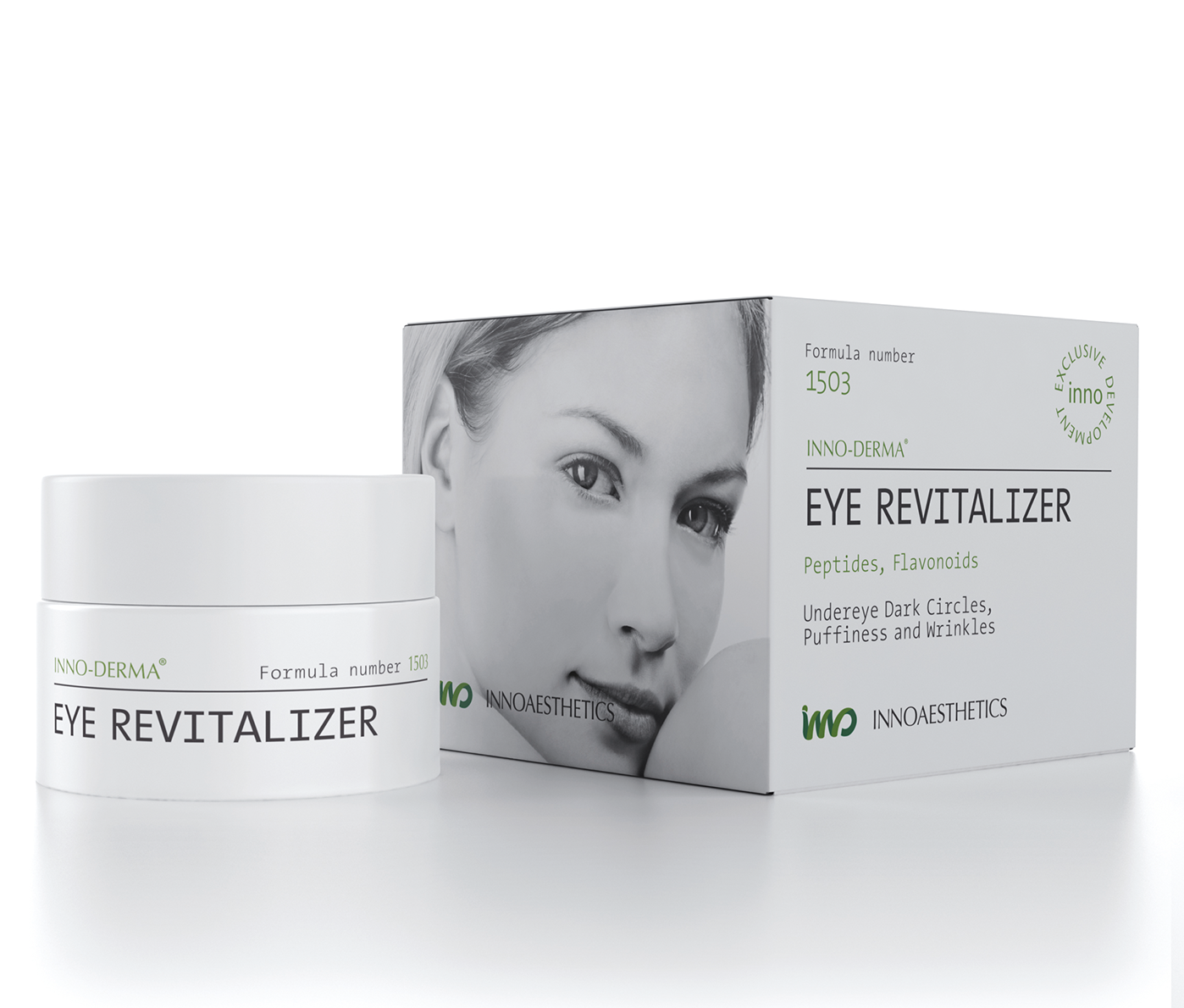 INNO-DERMA EYE REVITALIZER Восстанавливающий крем с омолаживающим действием для кожи вокруг глаз, 15 мл