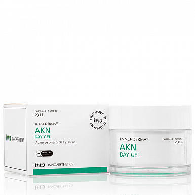 INNO-DERMA AKN DAY GEL Дневной крем-гель для жирной и проблемной кожи, 50 мл