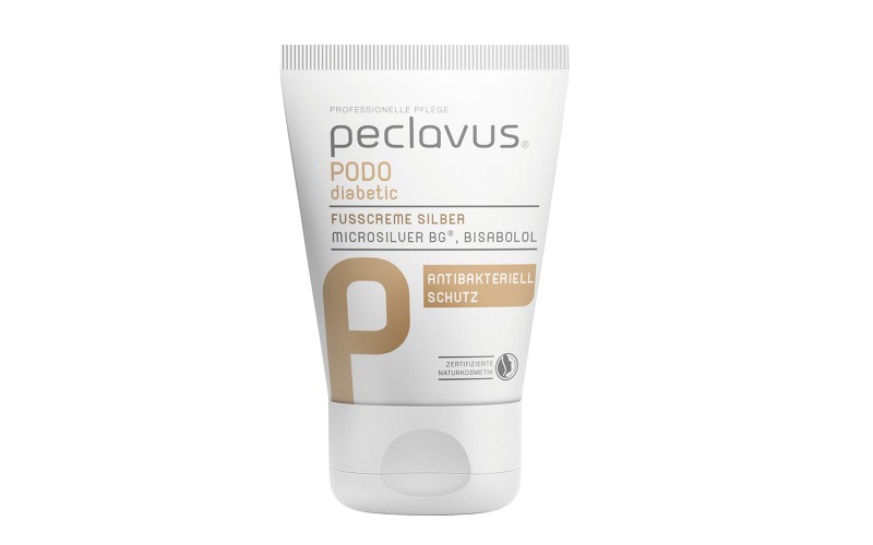 Peclavus Fußcreme Silber (Крем для ног с серебром), 30 мл