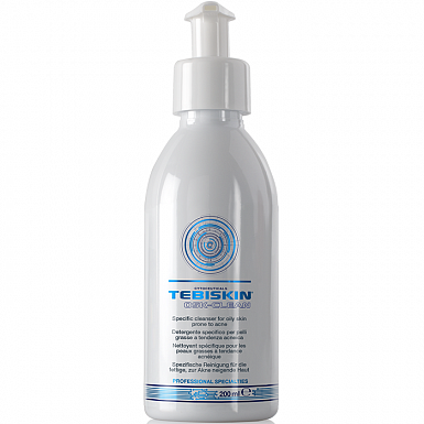 TEBISKIN Osk-Clean / Специализированное очищающее средство для жирной кожи, склонной к акне, 200 мл