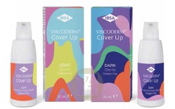 VISCODERM® Cover Up многофункциональная стерильная жидкая тональная основа - Light / Dark, 20 мл