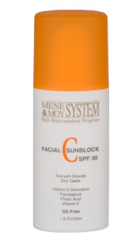 M&M System Facial Sun Block 30 SPF UVA-UBB Солнцезащитный крем c витамином С, 50 мл