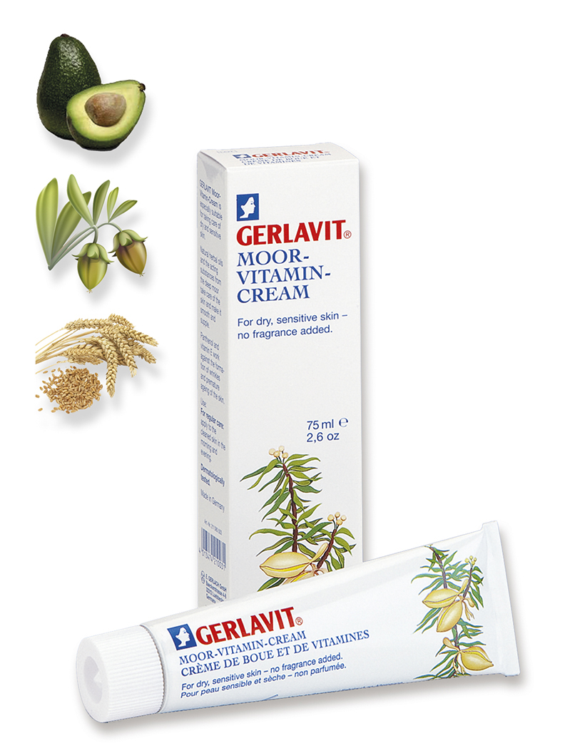 Gehwol Gerlavit Moor-vitamin-creme - Витаминный крем для лица Герлавит, 75 мл