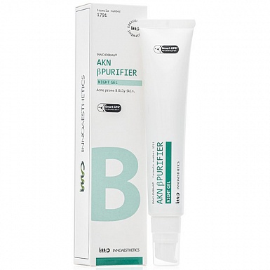 AKN BPURIFIER NIGHT GEL Ночной гель для жирной и проблемной кожи, 50 мл