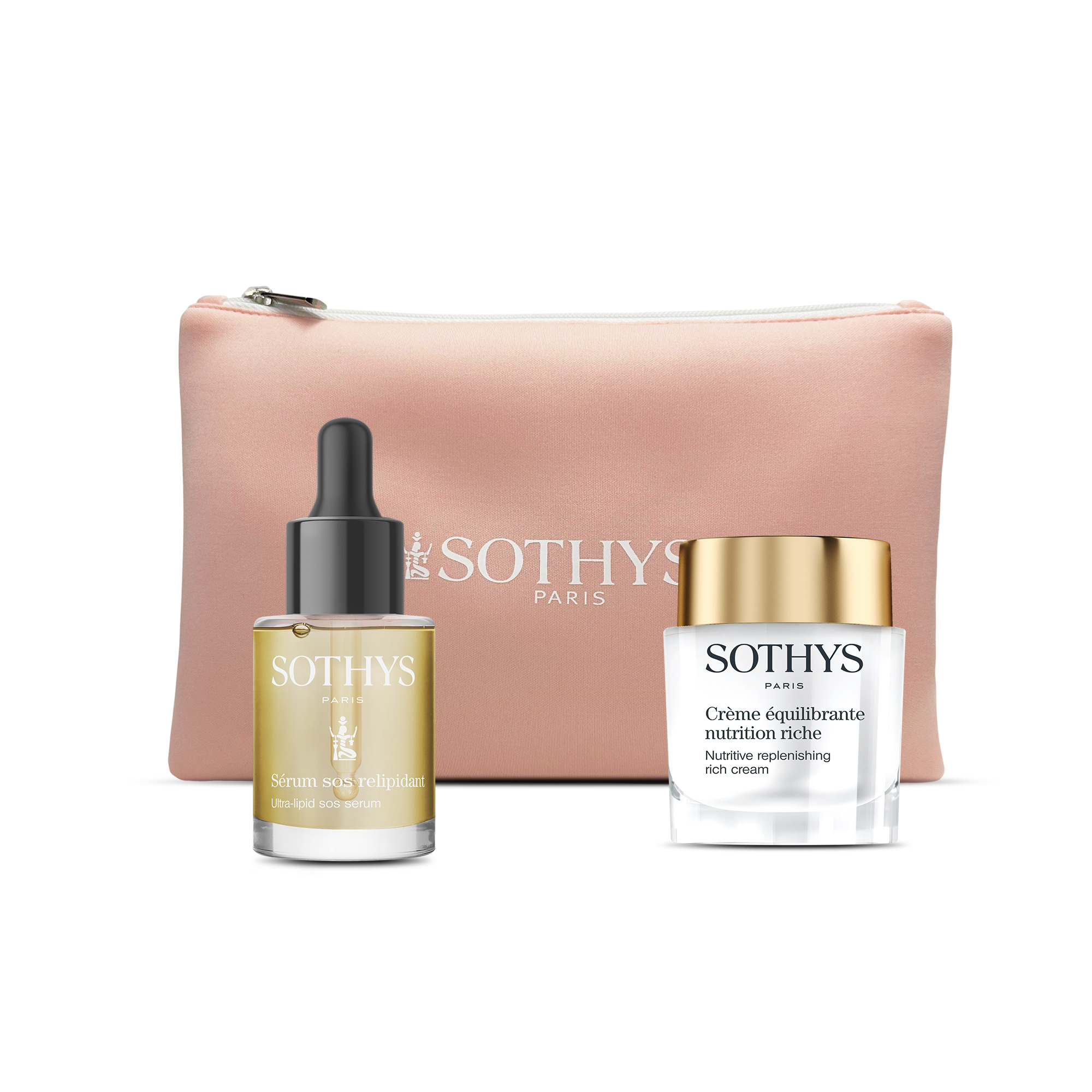 Rich Nutritive Kit / Набор в розовой косметичке Rich Nutritive 