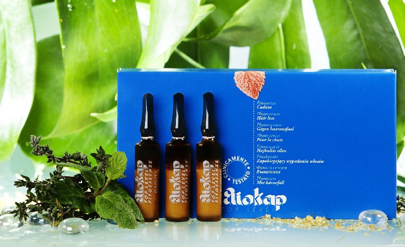 Eliokap Top Level Фитоэссенция для ослабленных волос - при выпадении (ампула), 4 мл