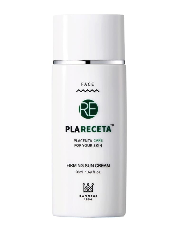 Крем солнцезащитный плацентарный восстанавливающий SPF 50+ PA+++ / PlaReceta Firming Sun Cream, 50 мл
