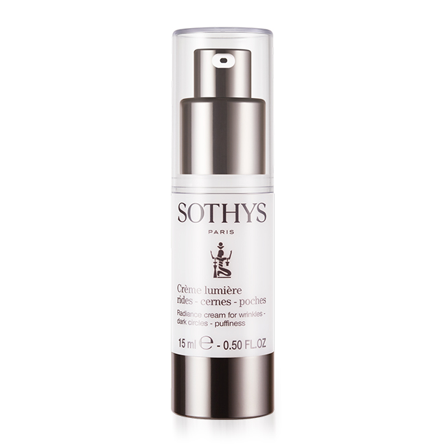 Radiance cream for wrinkles, dark circles, puffiness / Лёгкий омолаживающий крем для кожи вокруг глаз от морщин, темных кругов и отеков, 15 мл