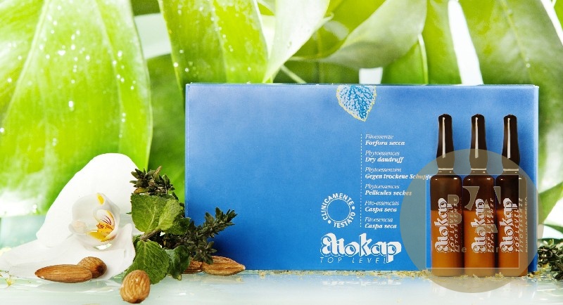 Eliokap Top Level Фитоэссенция для лечения сухой перхоти (ампула), 4 мл, фото