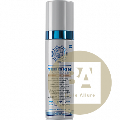 TEBISKIN UV-Sooth Teintee SPF 50 / Тонирующий успокаивающий крем с SPF 50+, 50 мл, фото
