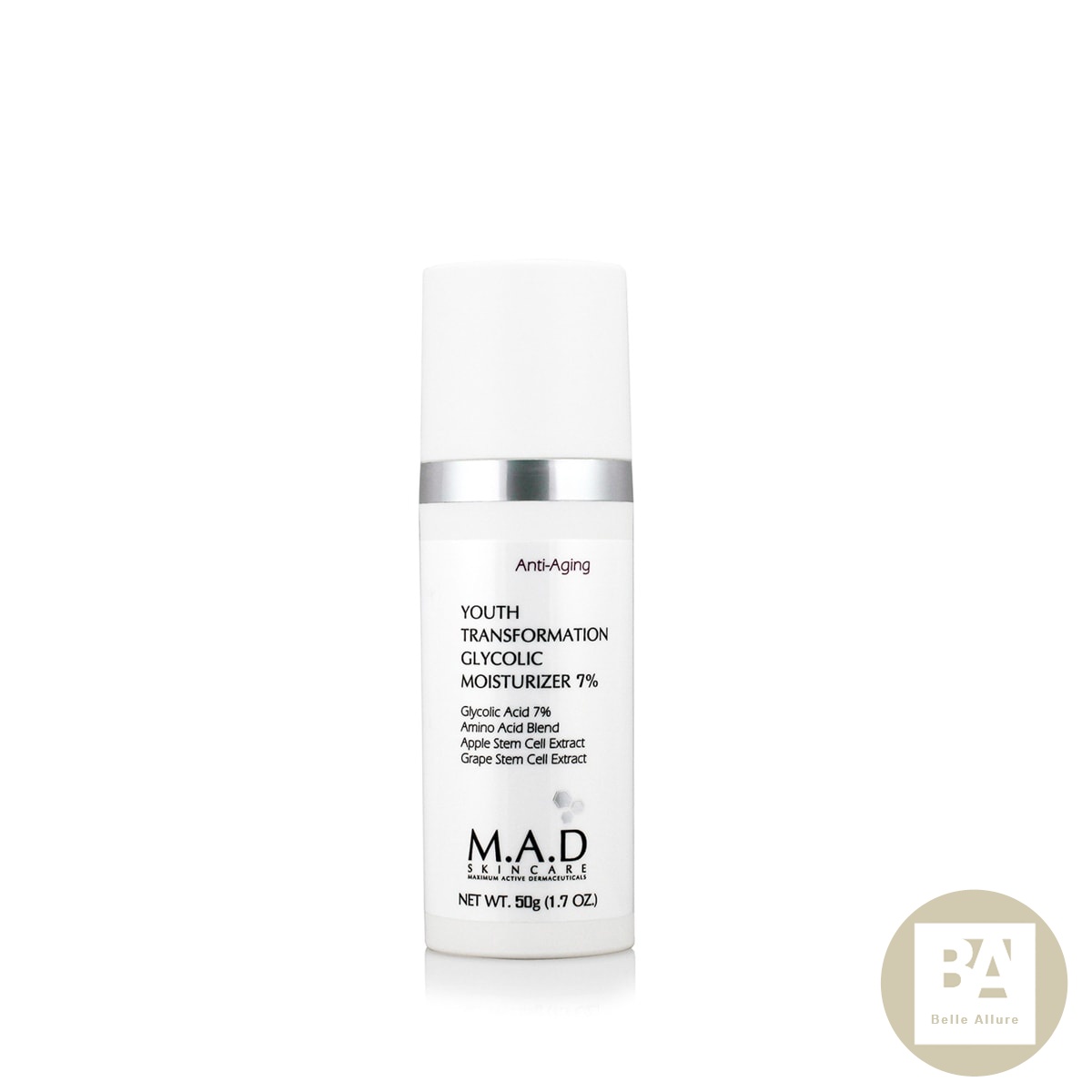 Омолаживающий увлажняющий крем с гликолевой кислотой, 50 гр, фото