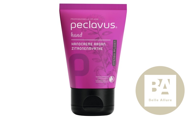 Peclavus Handcreme Argan Zitronenmyrte (Крем для рук «аргана и лимонный мирт»), 30 мл, фото