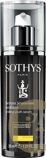 Sothys Unifying Youth Serum Anti-age омолаживающая сыворотка для выравнивания рельефа кожи, 30 мл, фото